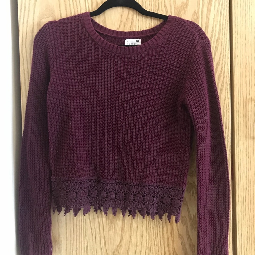 Purple Sweater